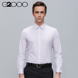 G2000春季新款男士商务绅士条纹长袖衬衫时尚经典男衬衣