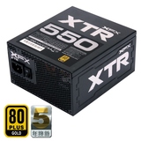 XFX讯景额定550W电源台式机金牌全模组静音游戏电脑电源五年换新