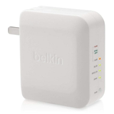 正品 贝尔金belkin 便携迷你无线路由器 Mini无线路由器 包邮