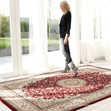 比利时进口古典大地毯 仿羊毛仿丝 高档欧式花纹客厅卧室茶几欧美