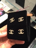 代购香奈儿Chanel耳钉系列 女士耳钉时尚欧美 情人节礼物提供小票