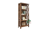 全木坊 特价定制实木书房书柜家具欧式法式简约现代柜子田园家具