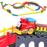 托马斯小火车套装男孩女孩生日礼物玩具电动汽车模型-火车轨道