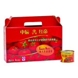 新疆中基出口品质专用无糖无添加薯条番茄酱小罐包装210g*12罐
