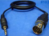 kenwood Din 13 pin AUX cable CA-C2AX line In Adapter