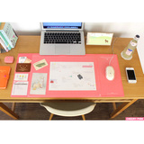 桌面收纳一体超大游戏垫透明学生党办公电脑垫办公桌垫鼠标垫