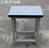 厂家直销工作凳不锈钢铁架凳子小方凳宿舍凳子操作凳餐厅钢木家具