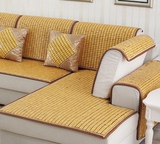 hb夏季麻将木质沙发垫实木凉垫夏春秋椅子坐垫红木家具凉垫简约