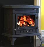 欧式美式壁炉独立非嵌入式铸铁真火壁炉燃木取暖炉烤火炉烧炭木柴
