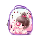 韩国儿童公主时尚双肩单肩手提小包包3-5-6-8岁女孩旅游斜挎包潮