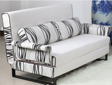 小户型多功能折叠沙发床1.8米双人日式布艺沙发床1.2米懒人沙发