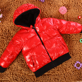 2016冬季新款加绒加厚款韩版中小童外套仿羽绒棉衣男童女童棉服潮