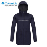Columbia/哥伦比亚16春夏新款女款户外防水透湿长款冲锋衣RR2438