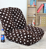加厚日式懒人沙发椅创意单人折叠沙发榻榻米午休靠背椅可拆洗包邮