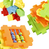 个月1-3岁3D立体方块 儿童宝宝益智创意婴儿玩具男孩女孩0-6-12