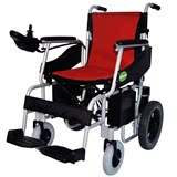 金百合D03电动轮椅老年人残疾人可折叠轻便便携代步车铝合金车架