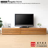 日式白橡木纯实木电视柜简约时尚现代1.8米白橡木客厅柜家具地柜
