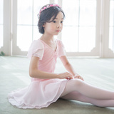 现货韩国正品儿童舞蹈服练功服女童芭蕾裙宝宝跳舞舞蹈裙薄纱裙15