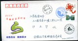 138安徽石台茶叶节个性化邮票首日实寄封2004.4.15