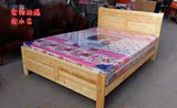 特价双人床 1.5 木床1米8 可储物带床垫租房床单人床板式床郑州
