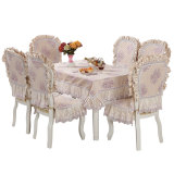 欧式加大款餐桌布套装椅套椅垫茶几布台布桌椅套布艺圆桌布方桌布