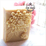 硅胶模具 手工皂 肥皂 长方形 方块 花朵 巧克力 DIY 烘焙 模具