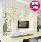 丽华 新款3D立体客厅电视瓷砖背景墙 现代简约壁画墙砖 春意盎然