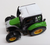 俊基 拖拉机带拖车系列 合金工程/运输车汽车模型 儿童仿真玩具车