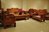 红木家具缅甸花梨木沙发明清古典大果紫檀宝马沙发客厅沙发组合