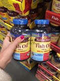 Nature Made深海鱼油软胶囊400粒 中老年fish oil 美国原装进口