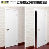 上海包安装实木复合烤漆门纯实木门套装门卫生间卧室室内门平开门