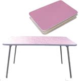 折叠桌子床上电脑桌懒人腿上桌大号便携式摆摊简易小餐桌炕桌寝室