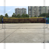 便携羽毛球网架柱简易折叠网柱子标准移动嗒塔球毽球网球方便包邮