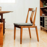 日用之道  实木餐椅椅子座椅全实木椅子办公椅日式简约家具
