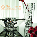 正品德国NACHTMANN水晶花瓶 玻璃鲜花插富贵竹百合玫瑰瓶简约现代