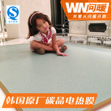 问暖韩国碳晶电热地毯 移动地暖垫 电热垫取暖毯 热卖200*150