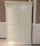 欧式实木衣柜推拉门两门移门滑门趟门大衣柜1.4米1.6米1.8米