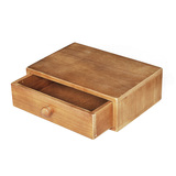 柜子小木柜收纳柜储物柜杂物单层抽屉实木复古木盒包邮zakka杂货