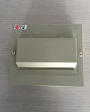 致业牌铁盒带弯盖箱C45-4-6位铁明装电箱 可装6个单极小型断路器