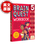 英文原版Brain Quest Grade 5 Workbook10岁少儿智力开发童书