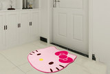 卡通卧室KT猫地毯地垫 防滑卫浴卫生间门口门垫 床边门厅脚垫包邮