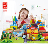【天猫超市】德国Hape145块城市情景启蒙积木玩具益智儿童榉木