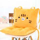 创意猫咪办公椅靠垫坐垫连体护腰枕抱枕卡通汽车多用抱枕腰垫