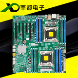 超微X10DAI/双路图形工作站主板/C612芯片/DRR4/配E5-2600V3/CPU