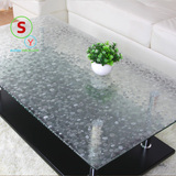 桌面台面pvc软玻璃磨砂餐桌布塑料水晶垫防水防油隔热茶几垫桌垫