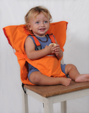 出口德国原单可折叠外带便携式0-2岁婴儿童餐椅带宝宝吃饭餐椅带