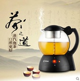 Donlim/东菱 XB-1001电热水壶玻璃煮茶器不锈钢滤网黑茶普洱保温