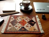土耳其中东特色个性创意文艺小清新民族风地毯鼠标垫咖啡垫酒吧垫