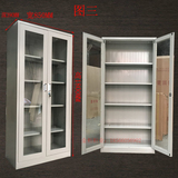 广州文件柜对开门玻璃多层柜柜资料柜铁皮柜档案柜储物财务柜带锁