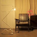 LOFT创意个性水管台灯铁管落地灯LED书房客厅欧式装饰个性灯具
